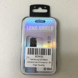 Samsung S22 Lens Shield (Blk)