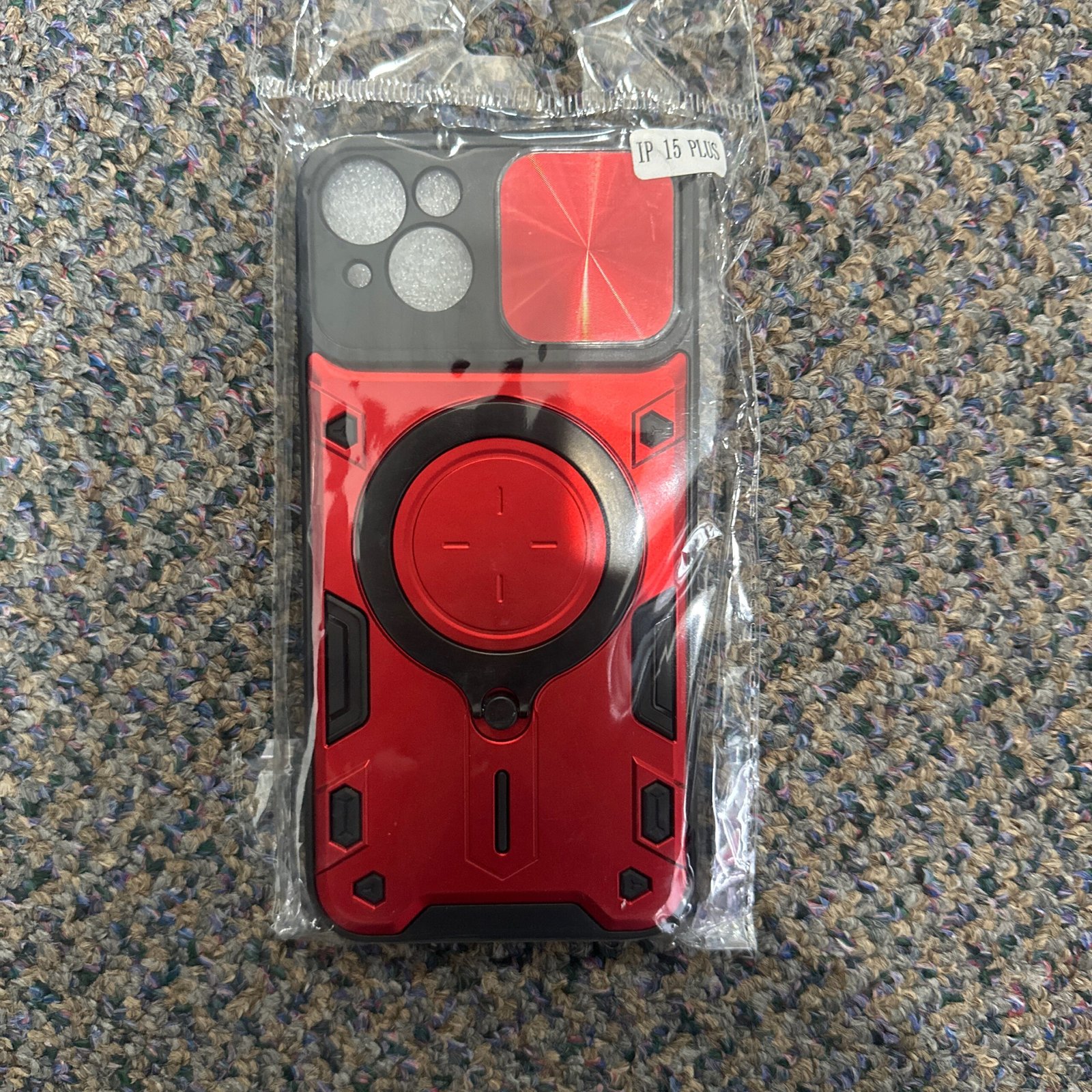 iPhone 15PLS Magsafe Cam-Slide (Red)