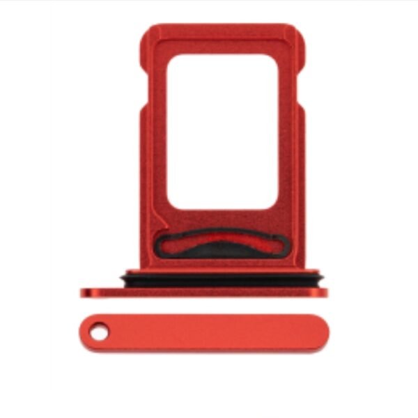 iPhone 11 Single Sim Tray (Red)