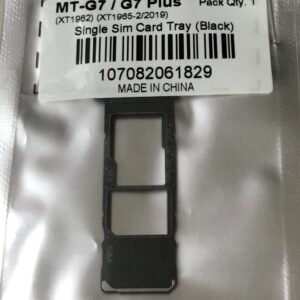 Moto G7 (XT1962) Single Sim Tray (Blk)