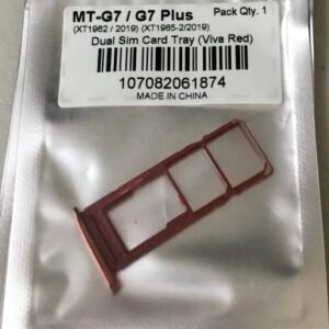 Moto G7 (XT1962) Single Sim Tray (Red)