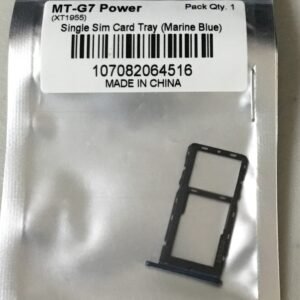 Moto G7 Power (XT1955) Single Sim Tray (Blue)