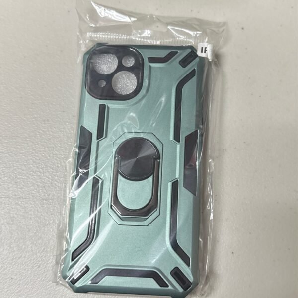 iPhone 14 Warship Defender HD Case (Grn)