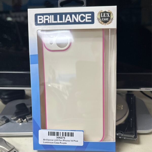 iPhone 14PLS Brilliance Luminous Case (Purple)