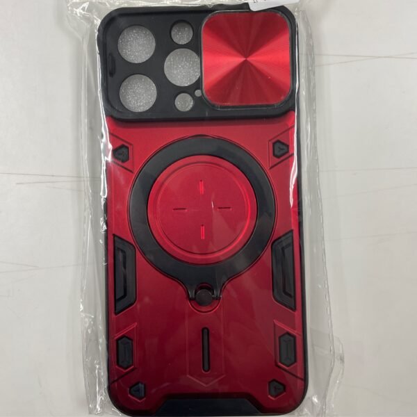 iPhone 15PM Magsafe Cam-Slide (Red)