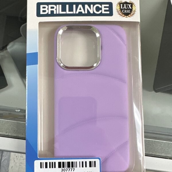 iPhone 15P Brilliance Lux Case (Pink) Bubble